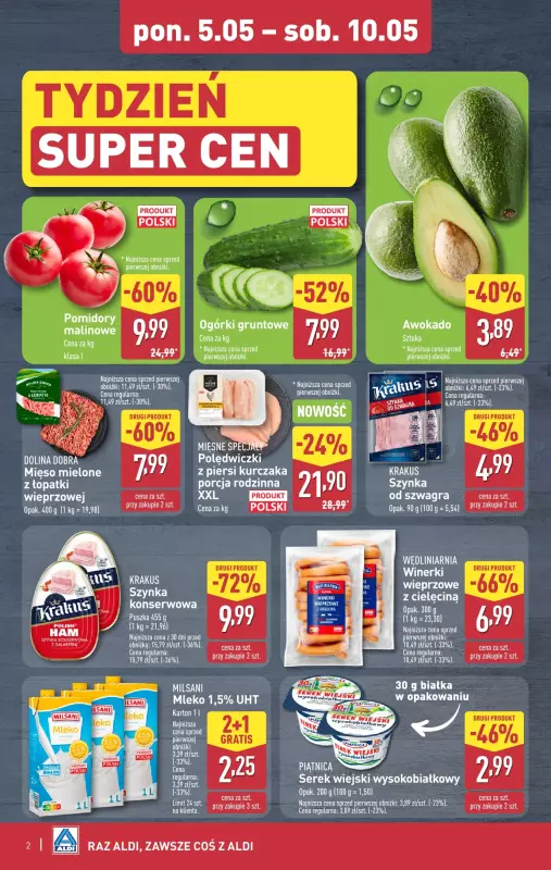 Aldi - gazetka promocyjna Weekend super cen w Aldi!   - strona 2