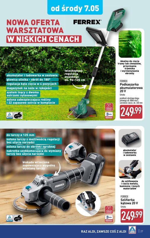 Aldi - gazetka promocyjna Pełny katalog! od poniedziałku 05.05 do soboty 10.05 - strona 27