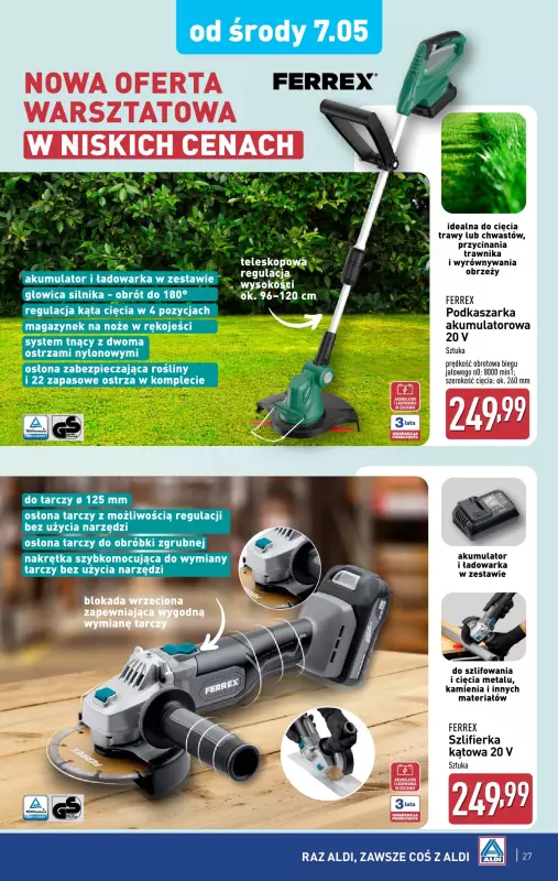 Aldi - gazetka promocyjna Pełny katalog! od poniedziałku 05.05 do soboty 10.05 - strona 27