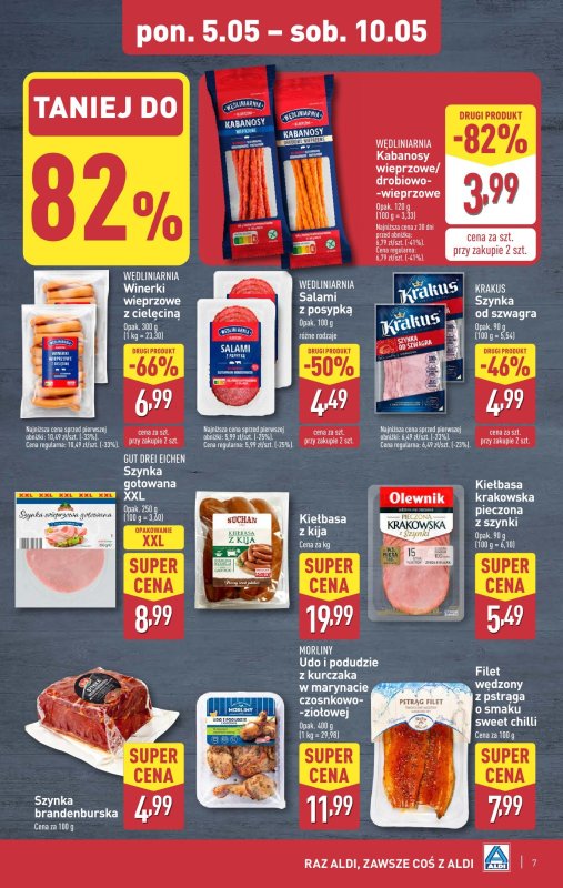 Aldi - gazetka promocyjna Pełny katalog! od poniedziałku 05.05 do soboty 10.05 - strona 7