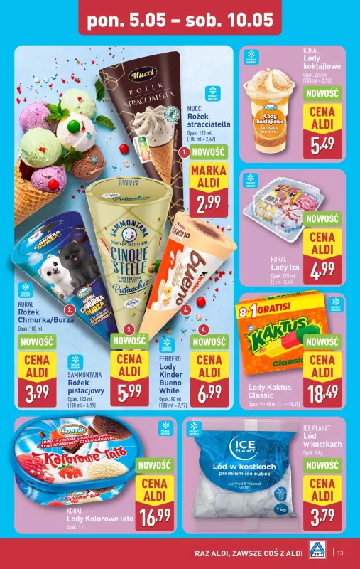 Aldi - gazetka promocyjna Pełny katalog! od poniedziałku 05.05 do soboty 10.05 - strona 13