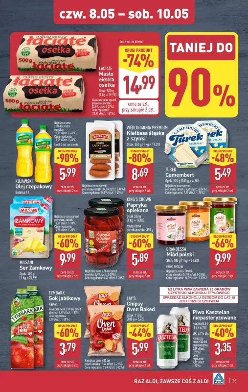 Aldi - gazetka promocyjna Pełny katalog! od poniedziałku 05.05 do soboty 10.05 - strona 35