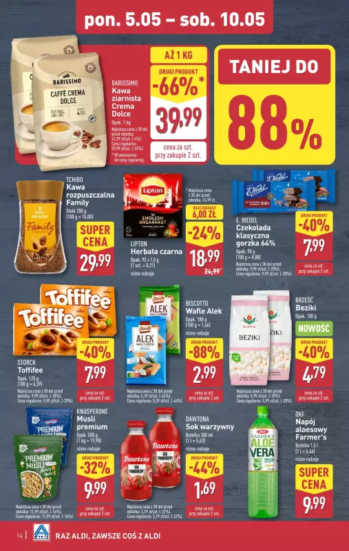 Aldi - gazetka promocyjna Pełny katalog! od poniedziałku 05.05 do soboty 10.05 - strona 14