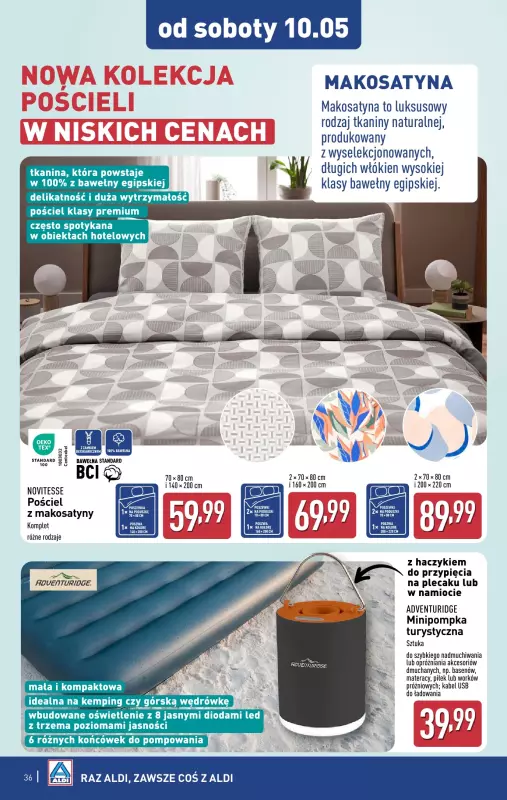 Aldi - gazetka promocyjna Pełny katalog! od poniedziałku 05.05 do soboty 10.05 - strona 36