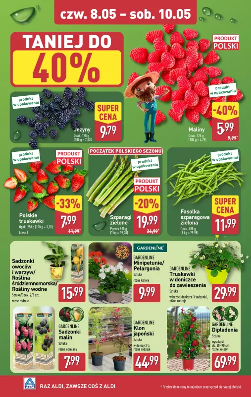 Aldi - gazetka promocyjna Farmer Aldik poleca! od poniedziałku 05.05 do soboty 10.05 - strona 4