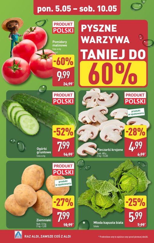 Aldi - gazetka promocyjna Farmer Aldik poleca! od poniedziałku 05.05 do soboty 10.05 - strona 2