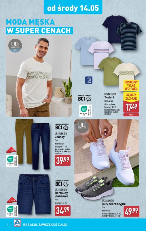 Aldi - gazetka promocyjna Aldi ma to coś! od środy 14.05 do soboty 17.05 - strona 2