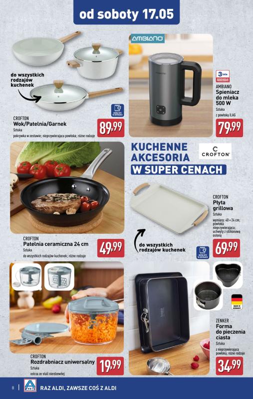 Aldi - gazetka promocyjna Aldi ma to coś! od środy 14.05 do soboty 17.05 - strona 8