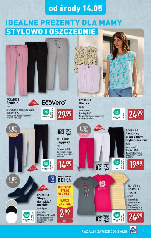 Aldi - gazetka promocyjna Aldi ma to coś! od środy 14.05 do soboty 17.05 - strona 3