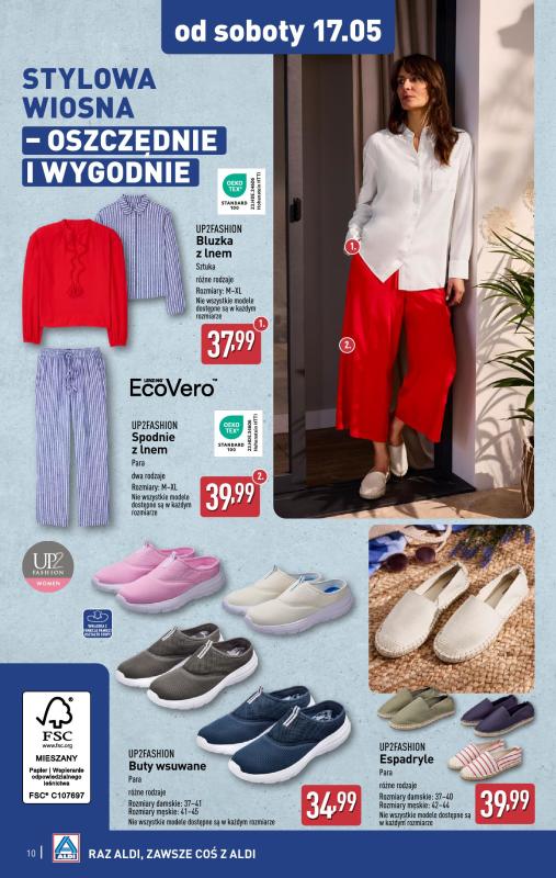 Aldi - gazetka promocyjna Aldi ma to coś! od środy 14.05 do soboty 17.05 - strona 10