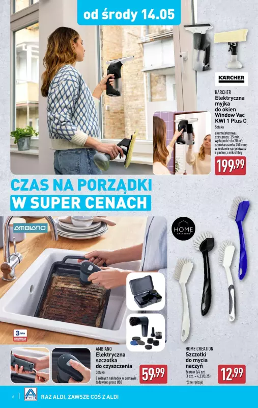 Aldi - gazetka promocyjna Aldi ma to coś! od środy 14.05 do soboty 17.05 - strona 6