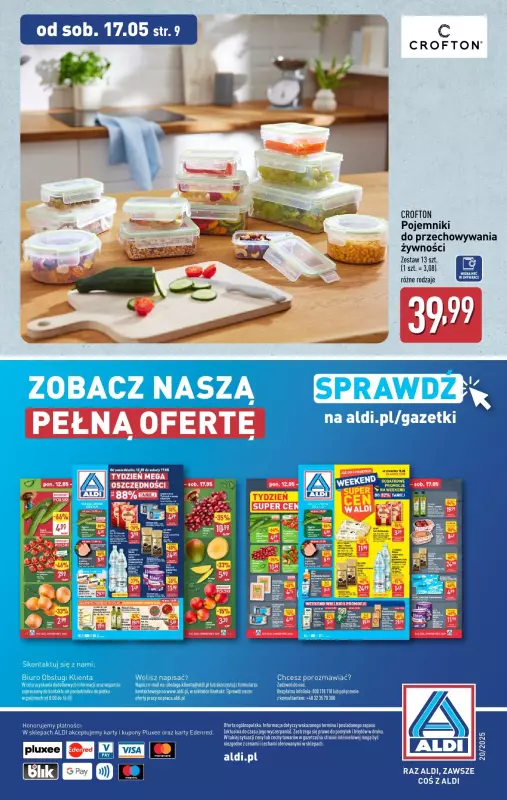 Aldi - gazetka promocyjna Aldi ma to coś! od środy 14.05 do soboty 17.05 - strona 14