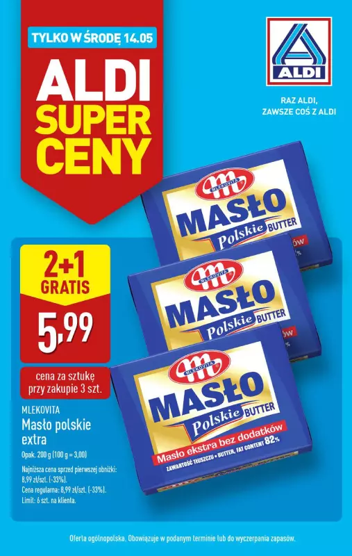 Aldi - gazetka promocyjna Super ceny w Aldi!  