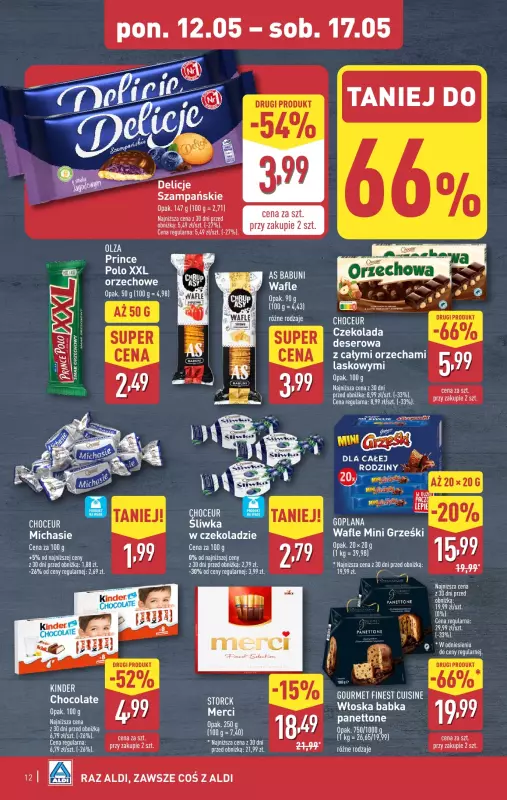 Aldi - gazetka promocyjna Pełny katalog! od poniedziałku 12.05 do soboty 17.05 - strona 12