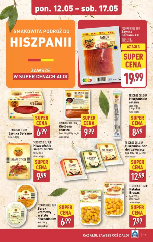 Aldi - gazetka promocyjna Pełny katalog! od poniedziałku 12.05 do soboty 17.05 - strona 17