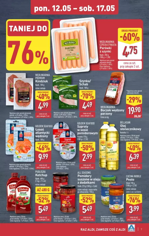 Aldi - gazetka promocyjna Pełny katalog! od poniedziałku 12.05 do soboty 17.05 - strona 7