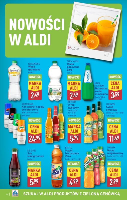 Aldi - gazetka promocyjna Pełny katalog! od poniedziałku 12.05 do soboty 17.05 - strona 14