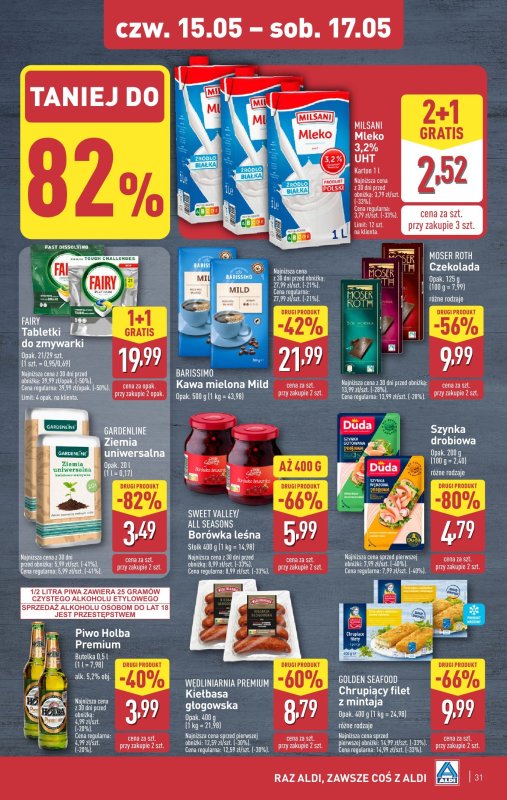 Aldi - gazetka promocyjna Pełny katalog! od poniedziałku 12.05 do soboty 17.05 - strona 31