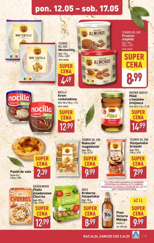 Aldi - gazetka promocyjna Pełny katalog! od poniedziałku 12.05 do soboty 17.05 - strona 19