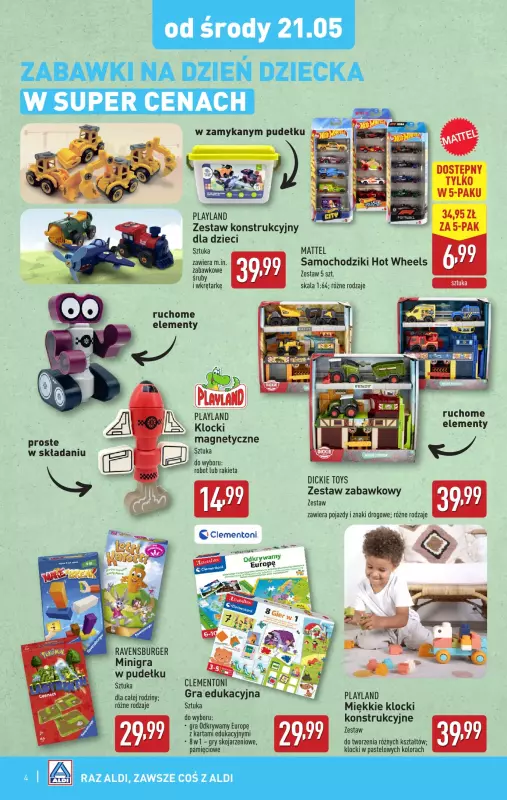 Aldi - gazetka promocyjna Aldi ma to coś! od środy 21.05 do soboty 24.05 - strona 4