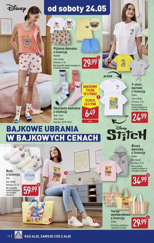Aldi - gazetka promocyjna Aldi ma to coś! od środy 21.05 do soboty 24.05 - strona 10