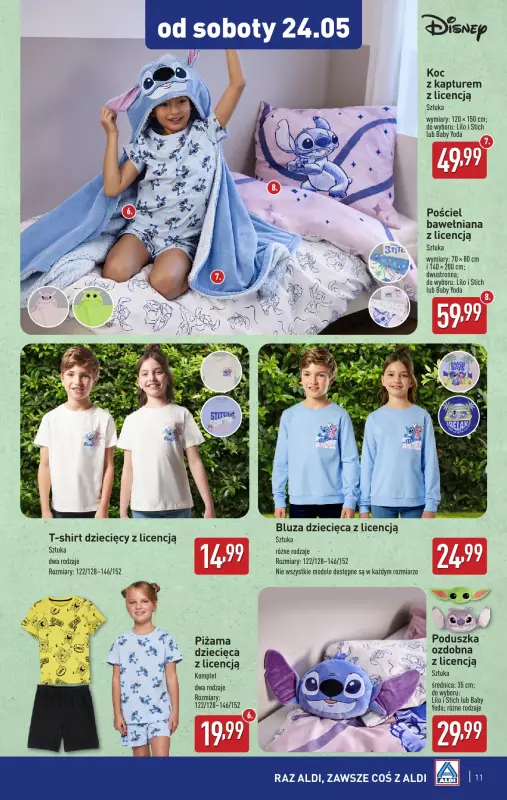 Aldi - gazetka promocyjna Aldi ma to coś! od środy 21.05 do soboty 24.05 - strona 11