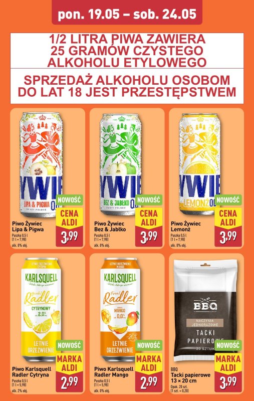 Aldi - gazetka promocyjna Pełny katalog! od poniedziałku 19.05 do soboty 24.05 - strona 7