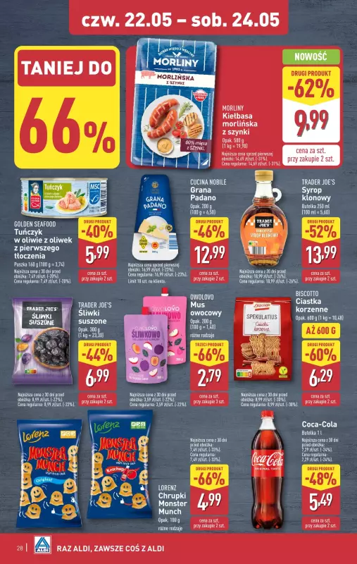 Aldi - gazetka promocyjna Pełny katalog! od poniedziałku 19.05 do soboty 24.05 - strona 28