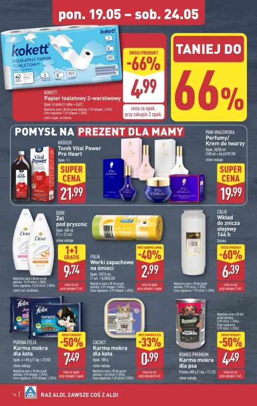 Aldi - gazetka promocyjna Pełny katalog! od poniedziałku 19.05 do soboty 24.05 - strona 16