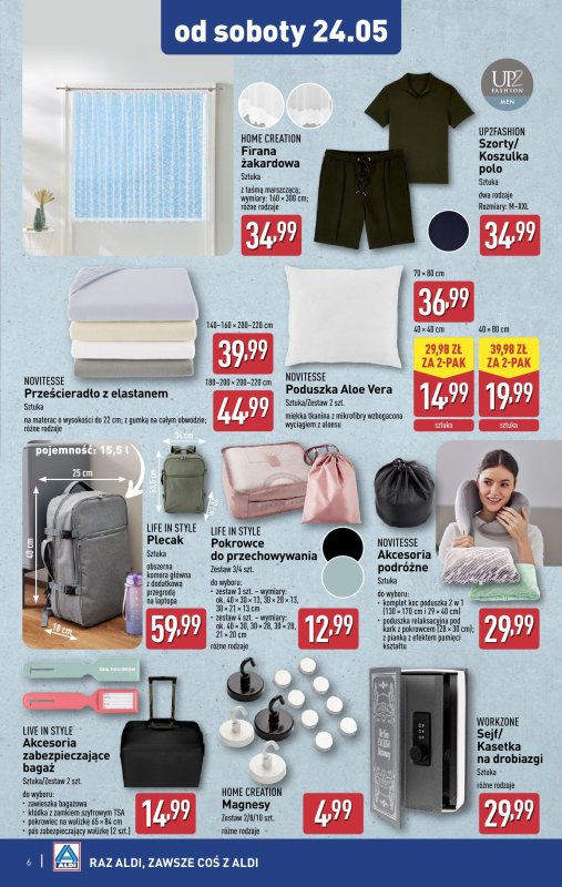 Aldi - gazetka promocyjna Nowe okazje w super cenach! od piątku 23.05 do piątku 30.05 - strona 6