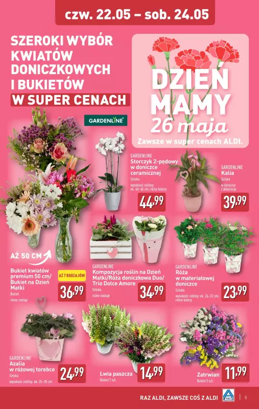 Aldi - gazetka promocyjna Weekend super cen w Aldi! od czwartku 22.05 do soboty 24.05 - strona 5