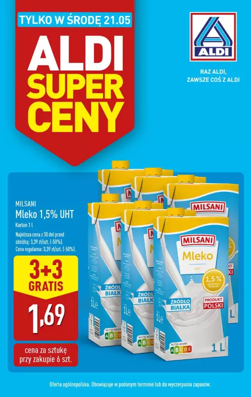 Aldi - gazetka promocyjna Super ceny w Aldi!  