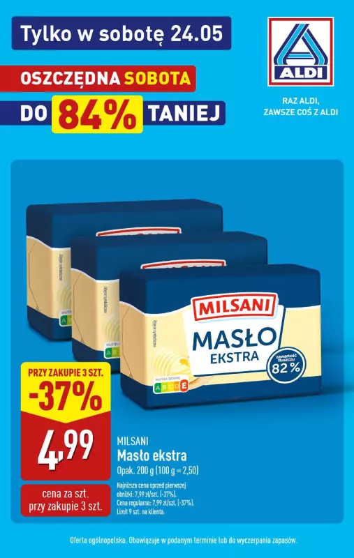 Aldi - gazetka promocyjna Oszczędna sobota - do 84% taniej!   - strona 2