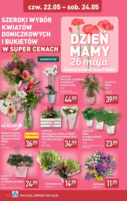 Aldi - gazetka promocyjna Pełny katalog! od poniedziałku 19.05 do soboty 24.05 - strona 26