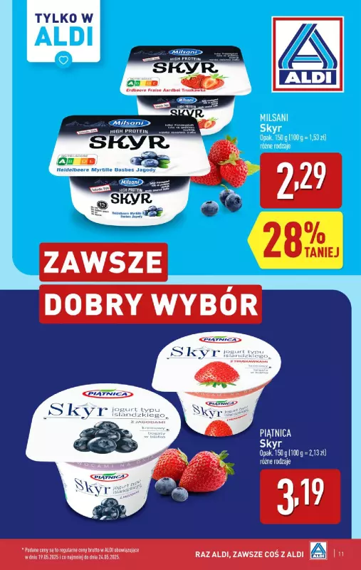 Aldi - gazetka promocyjna Pełny katalog! od poniedziałku 19.05 do soboty 24.05 - strona 11