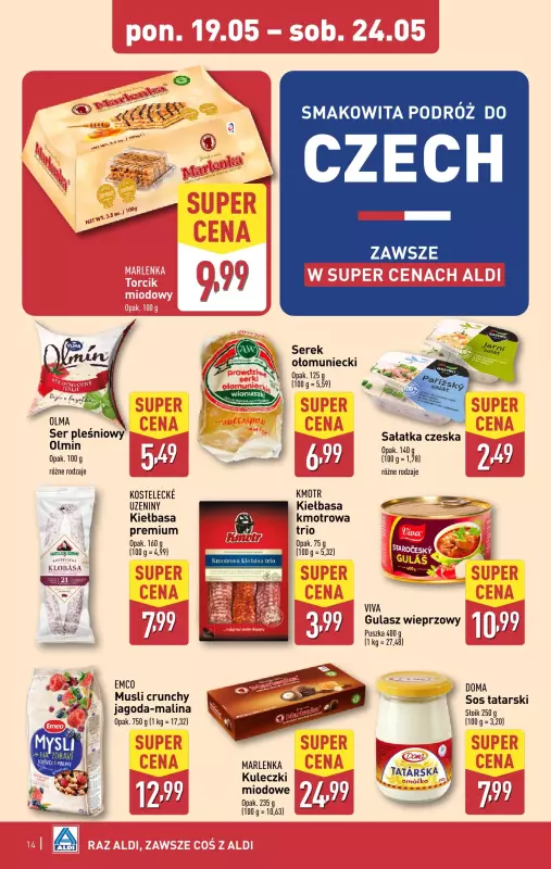 Aldi - gazetka promocyjna Pełny katalog! od poniedziałku 19.05 do soboty 24.05 - strona 14