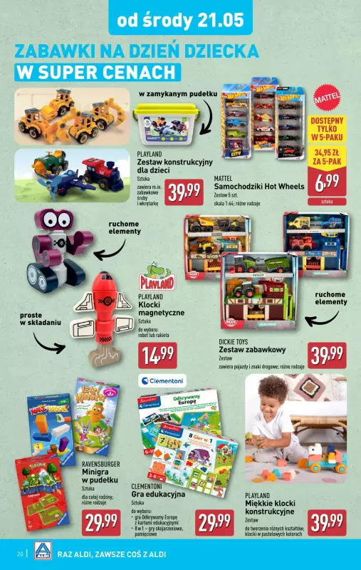 Aldi - gazetka promocyjna Pełny katalog! od poniedziałku 19.05 do soboty 24.05 - strona 20