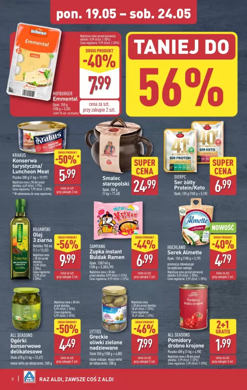 Aldi - gazetka promocyjna Pełny katalog! od poniedziałku 19.05 do soboty 24.05 - strona 8