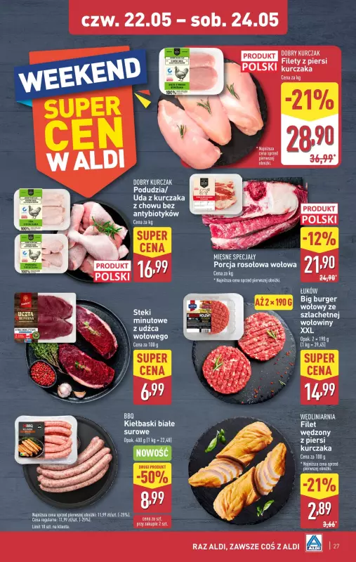 Aldi - gazetka promocyjna Pełny katalog! od poniedziałku 19.05 do soboty 24.05 - strona 27