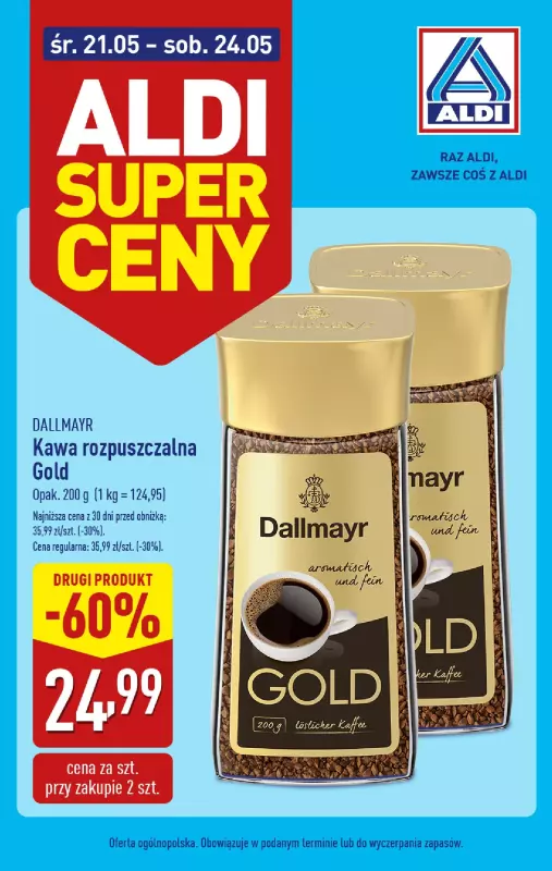 Aldi - gazetka promocyjna Super ceny w Aldi!  