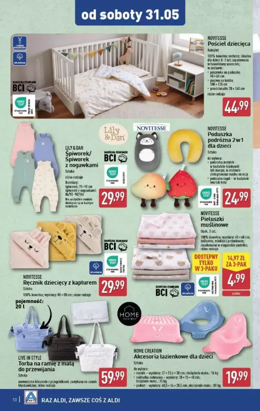 Aldi - gazetka promocyjna Aldi ma to coś! od środy 28.05 do soboty 31.05 - strona 10
