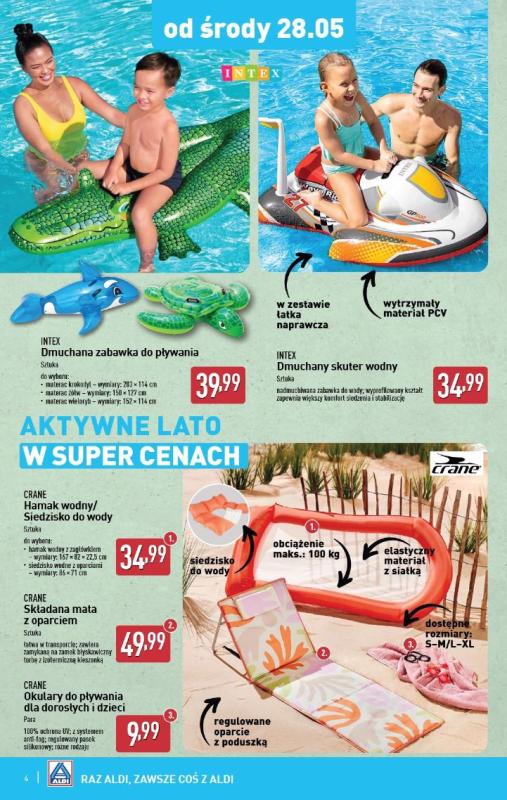 Aldi - gazetka promocyjna Aldi ma to coś! od środy 28.05 do soboty 31.05 - strona 4