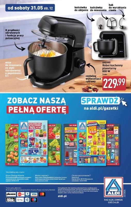 Aldi - gazetka promocyjna Aldi ma to coś! od środy 28.05 do soboty 31.05 - strona 14