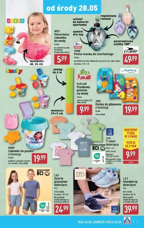 Aldi - gazetka promocyjna Aldi ma to coś! od środy 28.05 do soboty 31.05 - strona 5