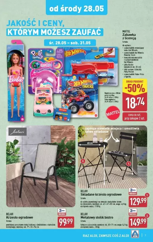 Aldi - gazetka promocyjna Aldi ma to coś! od środy 28.05 do soboty 31.05 - strona 7