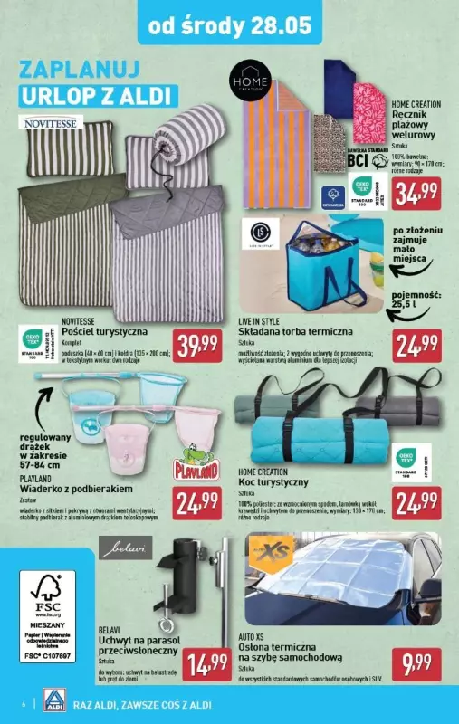 Aldi - gazetka promocyjna Aldi ma to coś! od środy 28.05 do soboty 31.05 - strona 6