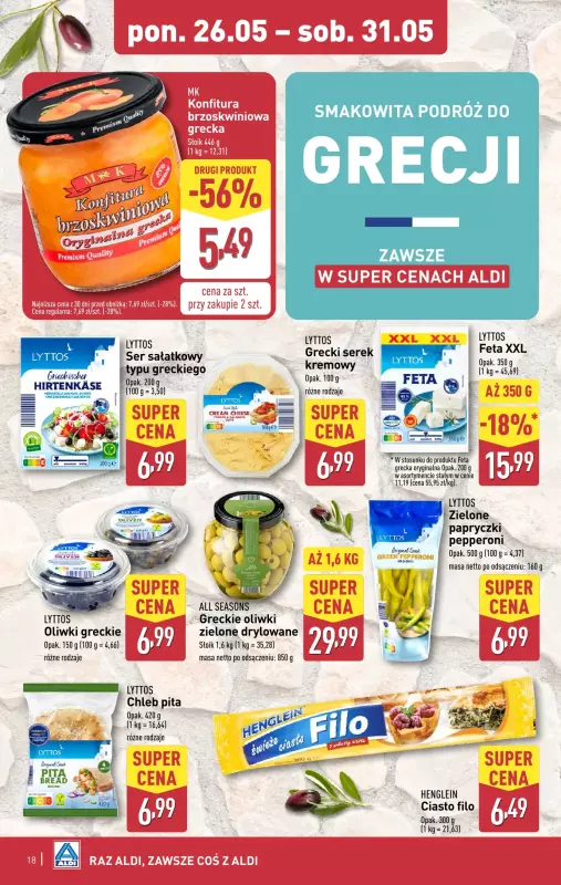Aldi - gazetka promocyjna Pełny katalog! od poniedziałku 26.05 do soboty 31.05 - strona 18