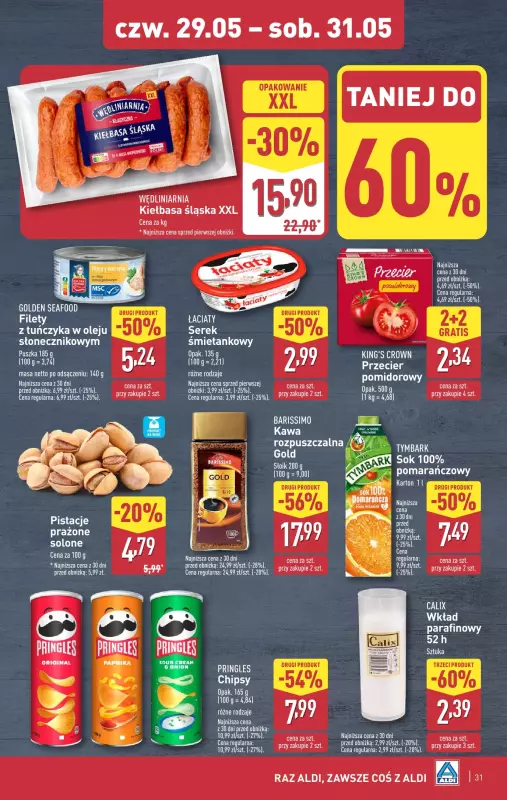 Aldi - gazetka promocyjna Pełny katalog! od poniedziałku 26.05 do soboty 31.05 - strona 31