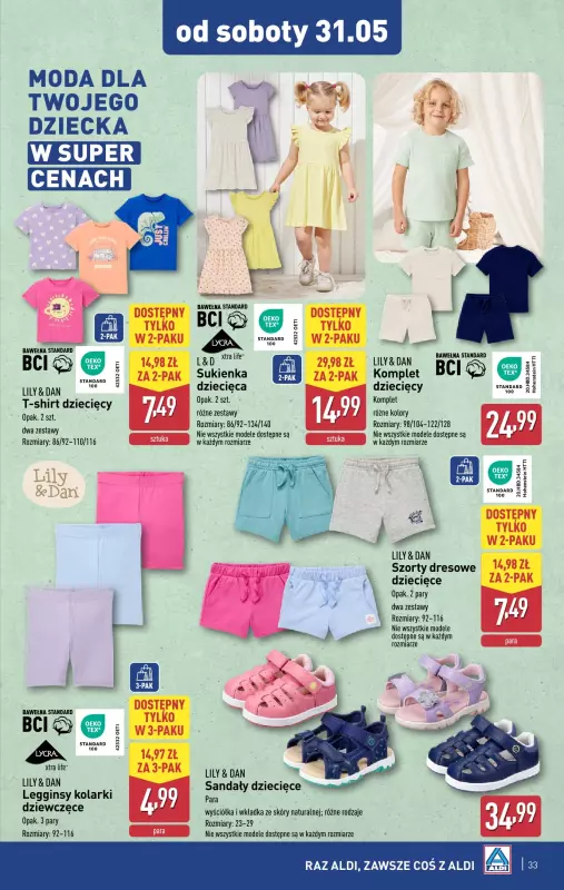 Aldi - gazetka promocyjna Pełny katalog! od poniedziałku 26.05 do soboty 31.05 - strona 33