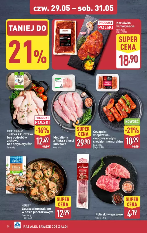 Aldi - gazetka promocyjna Pełny katalog! od poniedziałku 26.05 do soboty 31.05 - strona 30